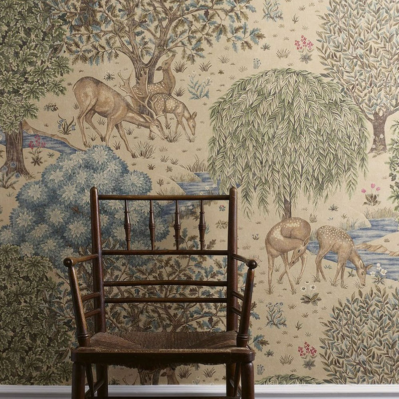 The Brook Wallpaper - William Morris