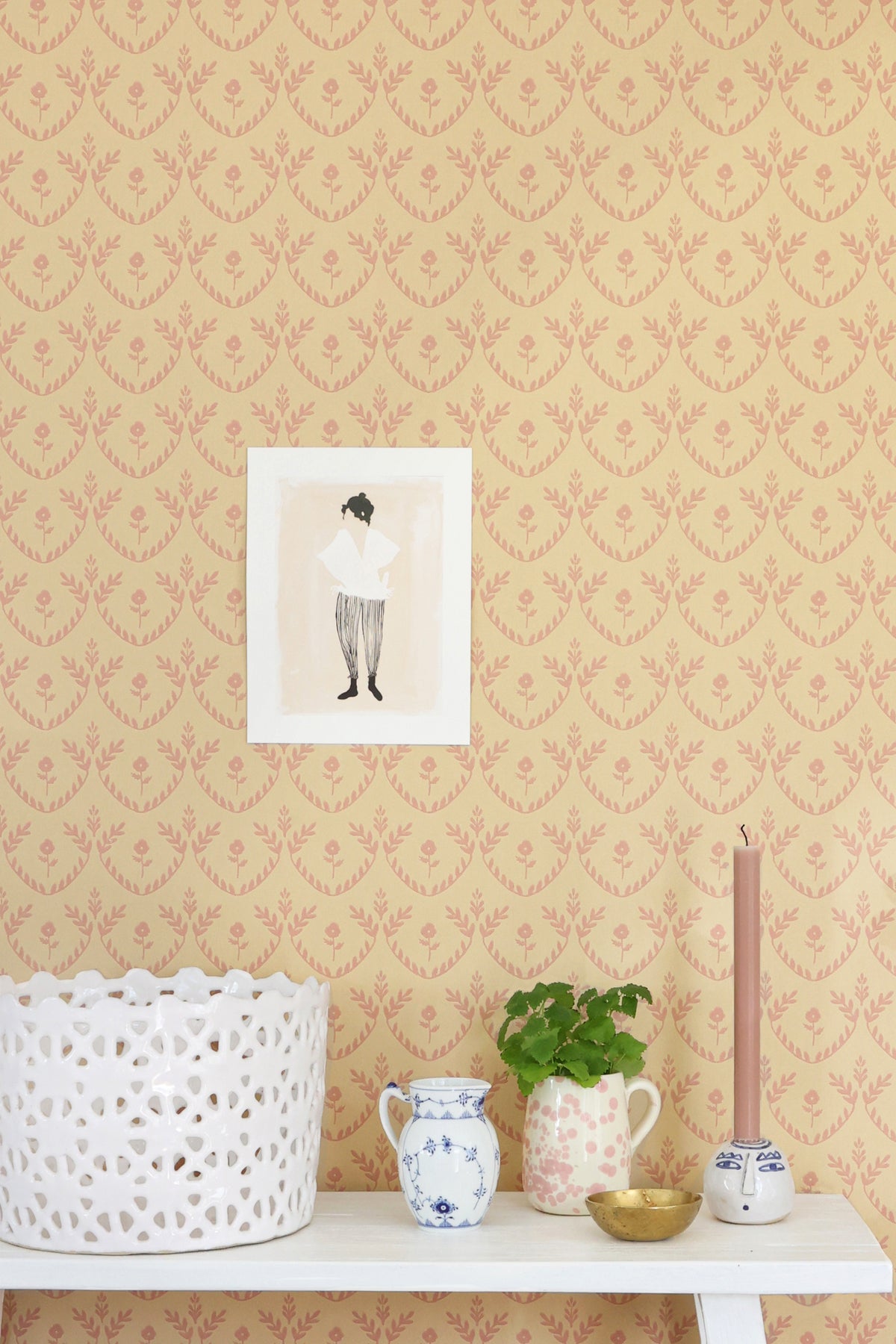 Bellini Wallpaper - Sunny Beige