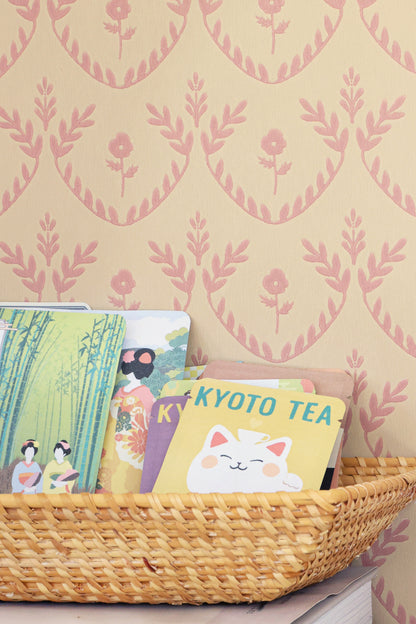 Bellini Wallpaper - Sunny Beige
