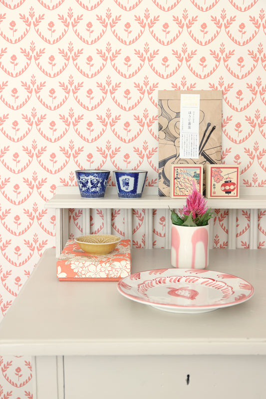 Bellini Wallpaper - Sunny Red