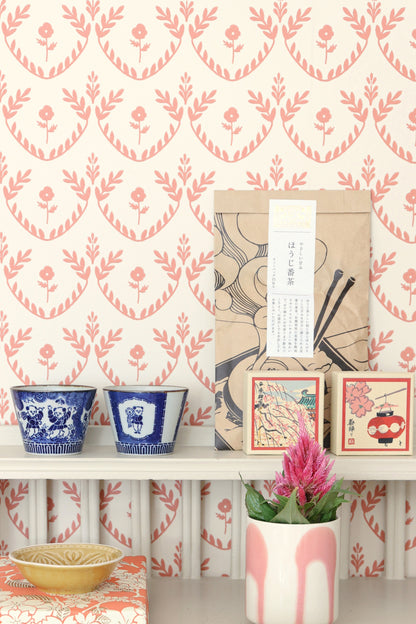Bellini Wallpaper - Sunny Red