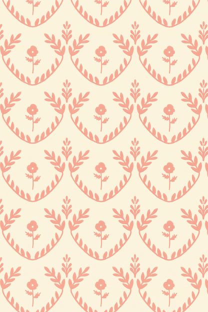 Bellini Wallpaper - Sunny Red