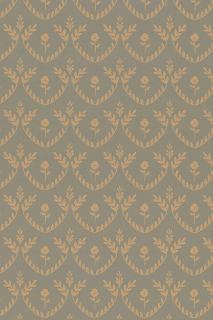 Bellini Wallpaper - Royal Forest Green