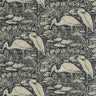 Euphrate – Heron Vinyl Wallpaper – Ink