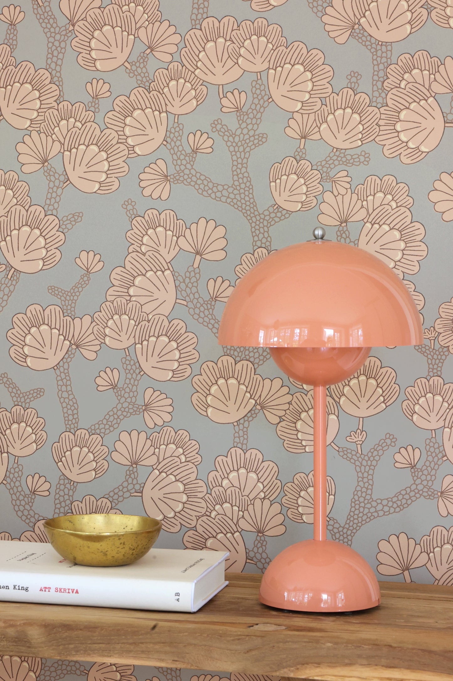 Beachy Breeze Wallpaper - Bay Tree Green