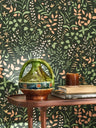 La Bastide Wallpaper - Green Terracotta