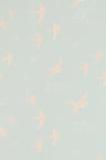 Follow The Wind Wallpaper - Dusty Turquoise
