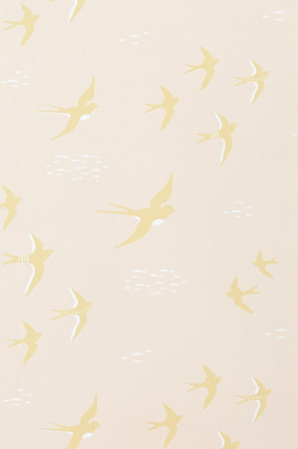 Sample - Follow The Wind Wallpaper - Pale Pink