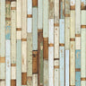 Piet Hein Eek 'Scrapwood Series' Wallpaper - White/Blue