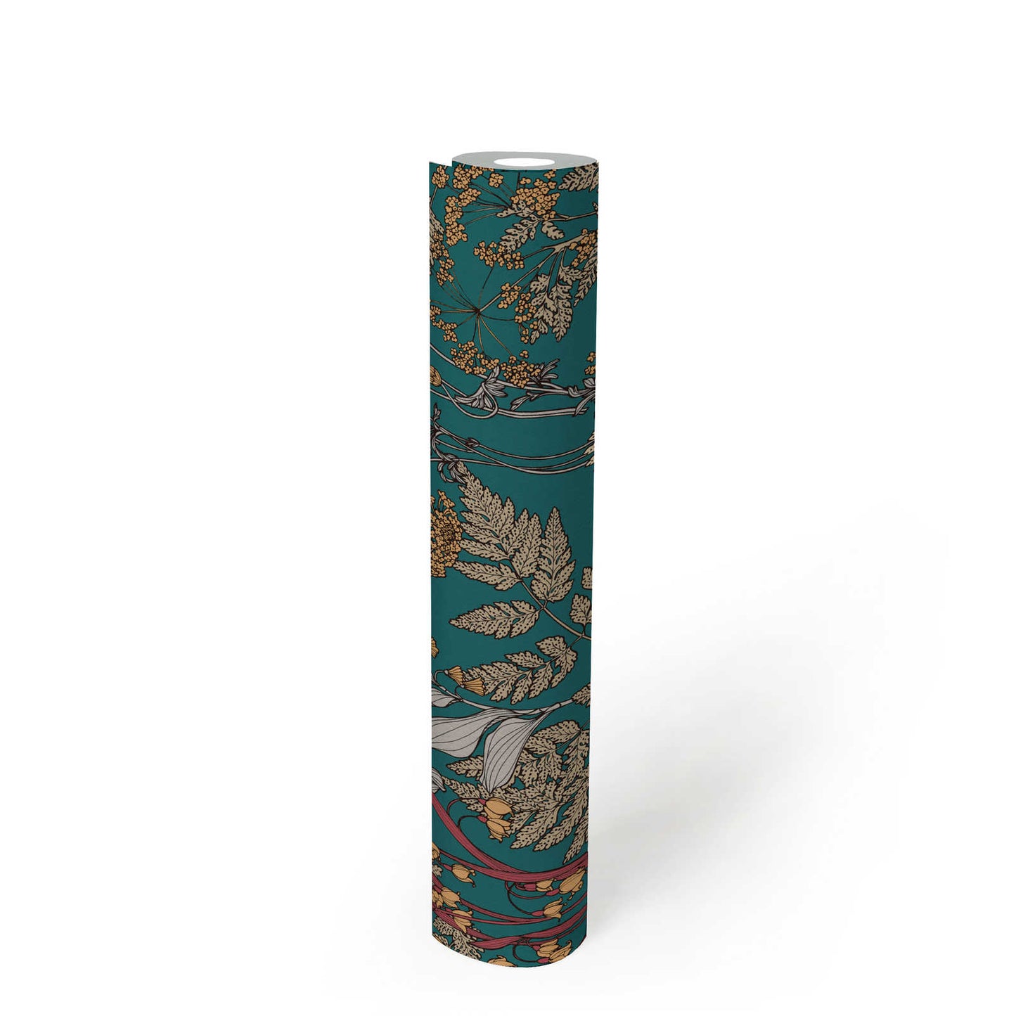 Floral Wallpaper - Blue