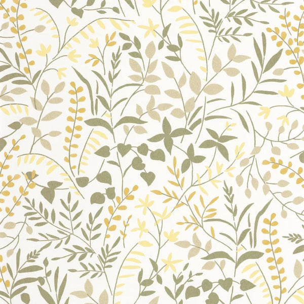 Sample - La Bastide Wallpaper - White Olive