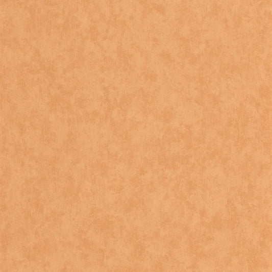 VALLAURIS Plain Wallpaper - Terracotta