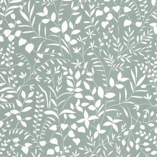 La Bastide Wallpaper - Sage White