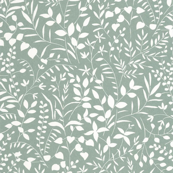 Sample - La Bastide Wallpaper - Sage White