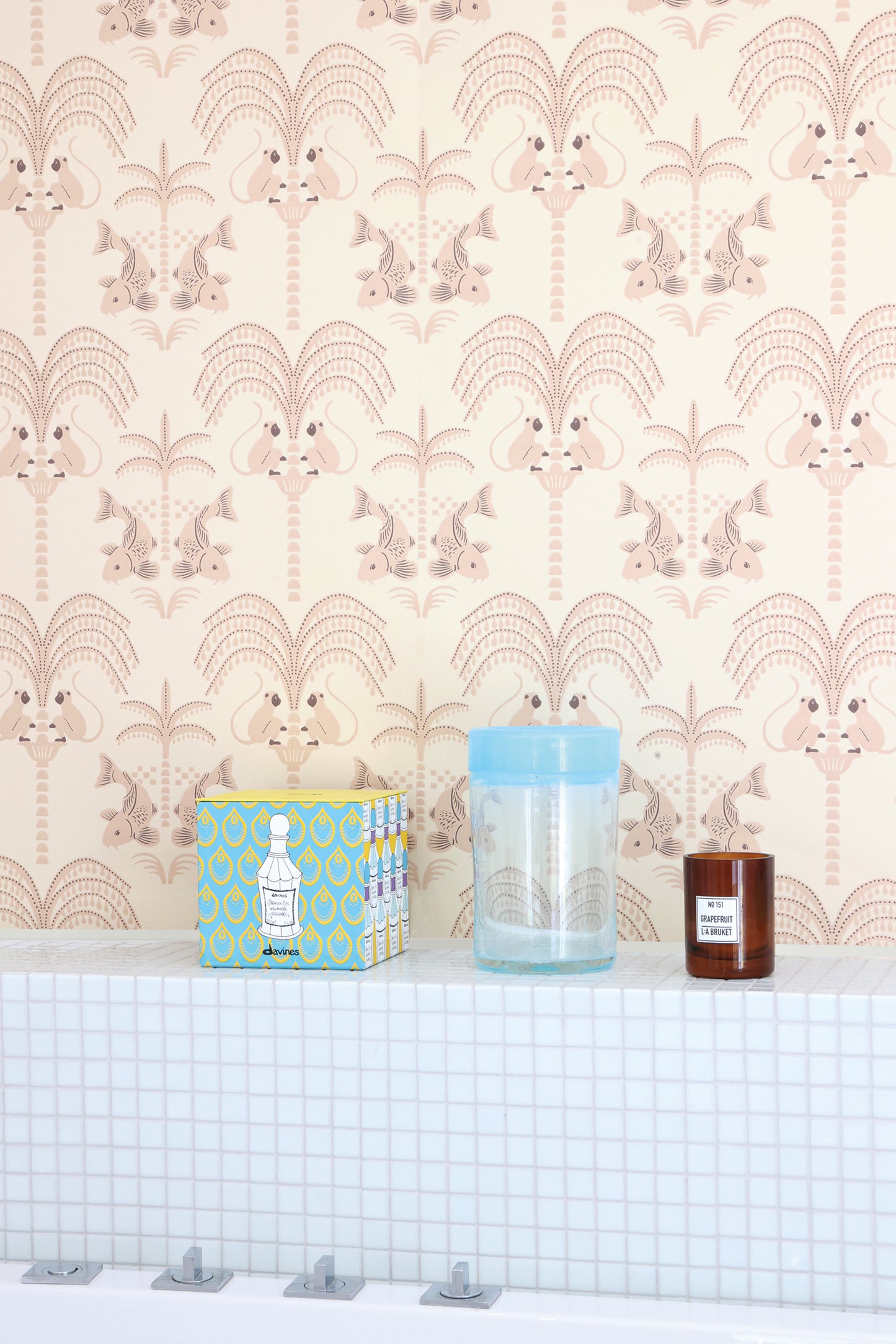 Sunset Gold Wallpaper - Beige Pink