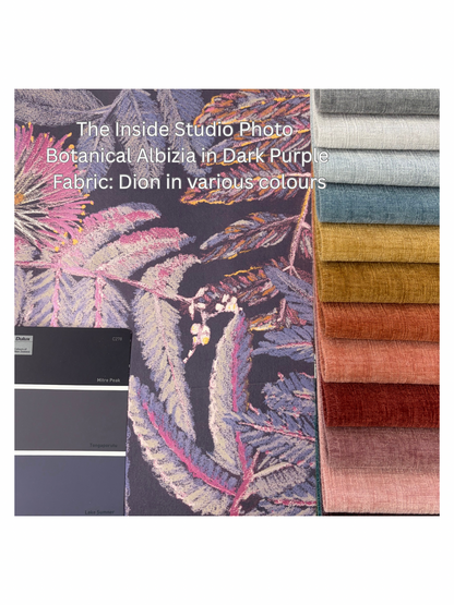Botanica Albizia Wallpaper - Purple and Pink - Discontinuing