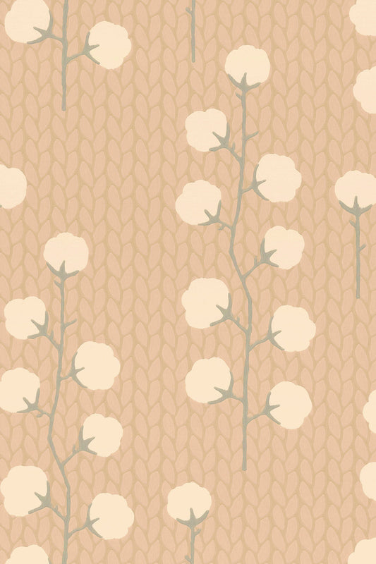 Sweet Cotton Wallpaper - Desert Rose