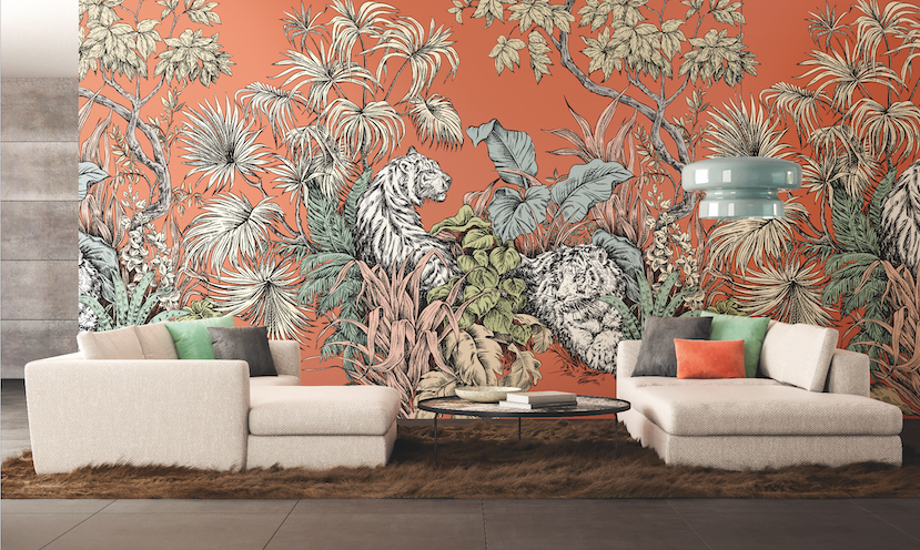 Roar Jungle - Hybrid Mural - Spice