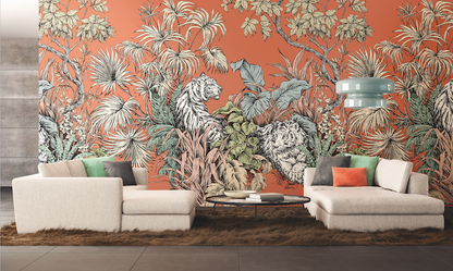 Roar Jungle - Hybrid Mural - Spice