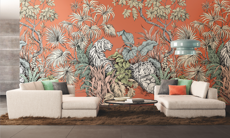Roar Jungle - Hybrid Mural - Spice