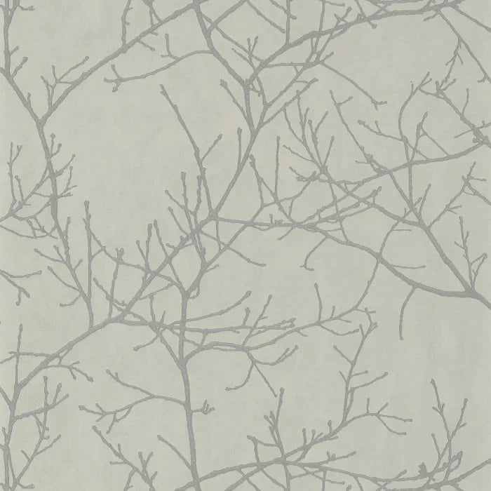Sample - Arbre Wallpaper - Grey/Taupe