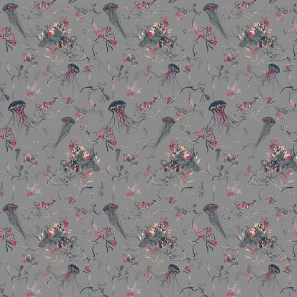 Jellyfish Wallpaper - Grey