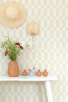 Whipped Cream Wallpaper - Seafoam Blue