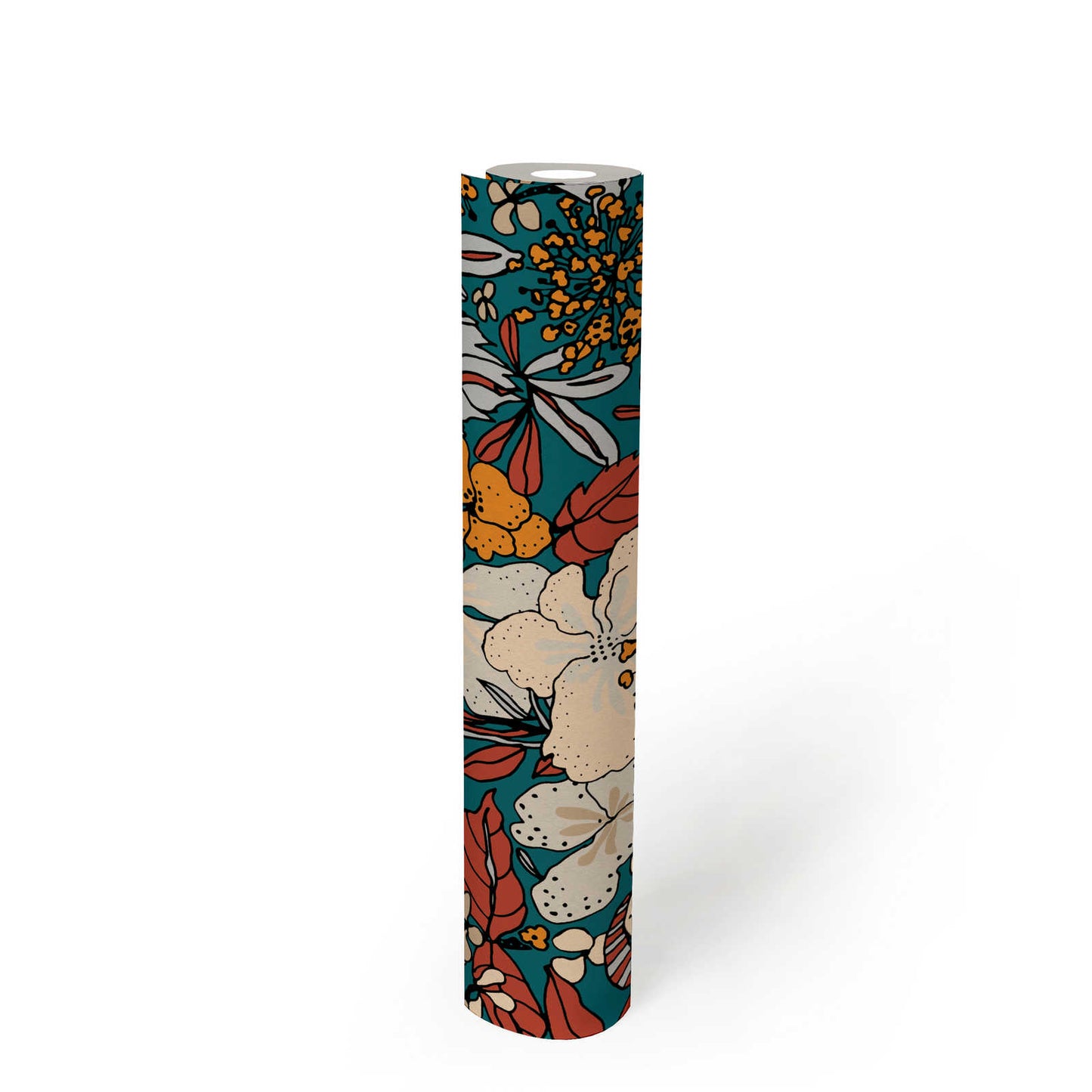Floral Impression Wallpaper - Autumn
