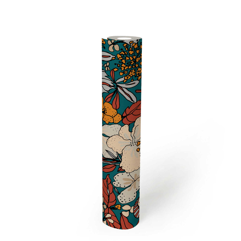 Floral Impression Wallpaper - Autumn