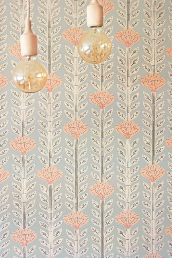 Sample - Caipirinha Wallpaper - Mizzle Blue