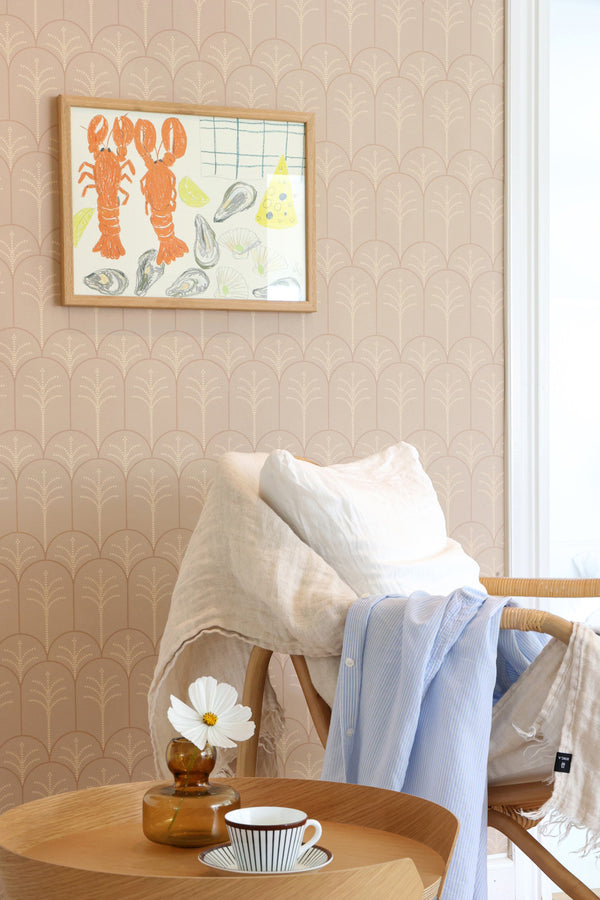 Sample Lolo Wallpaper - Macchiato Brown
