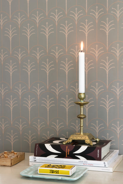 Lolo Mizzle Wallpaper - Bay Tree Green