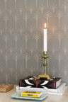 Lolo Mizzle Wallpaper - Bay Tree Green