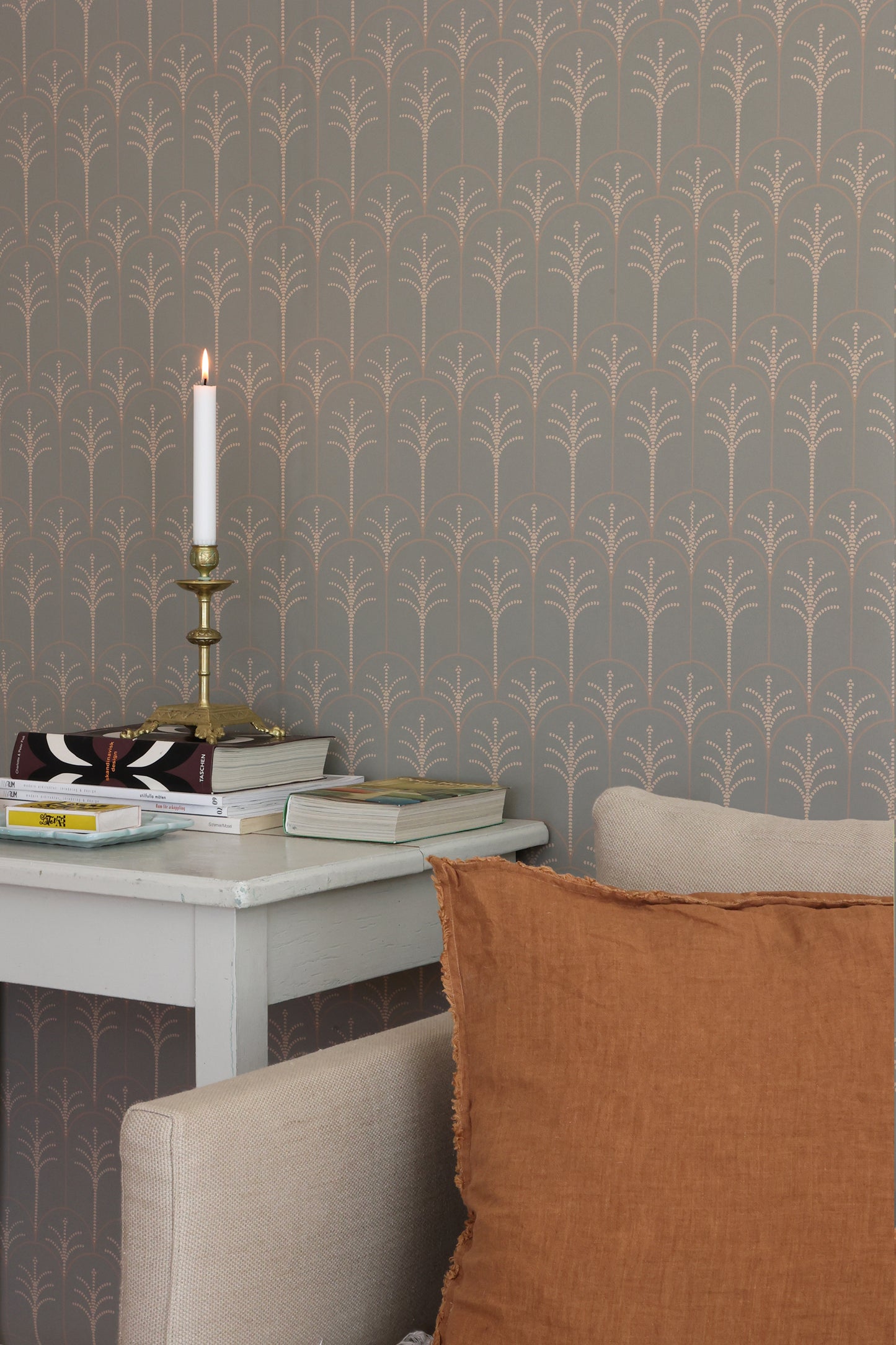 Lolo Mizzle Wallpaper - Bay Tree Green