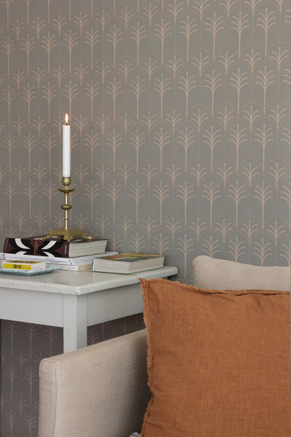 Lolo Mizzle Wallpaper - Bay Tree Green