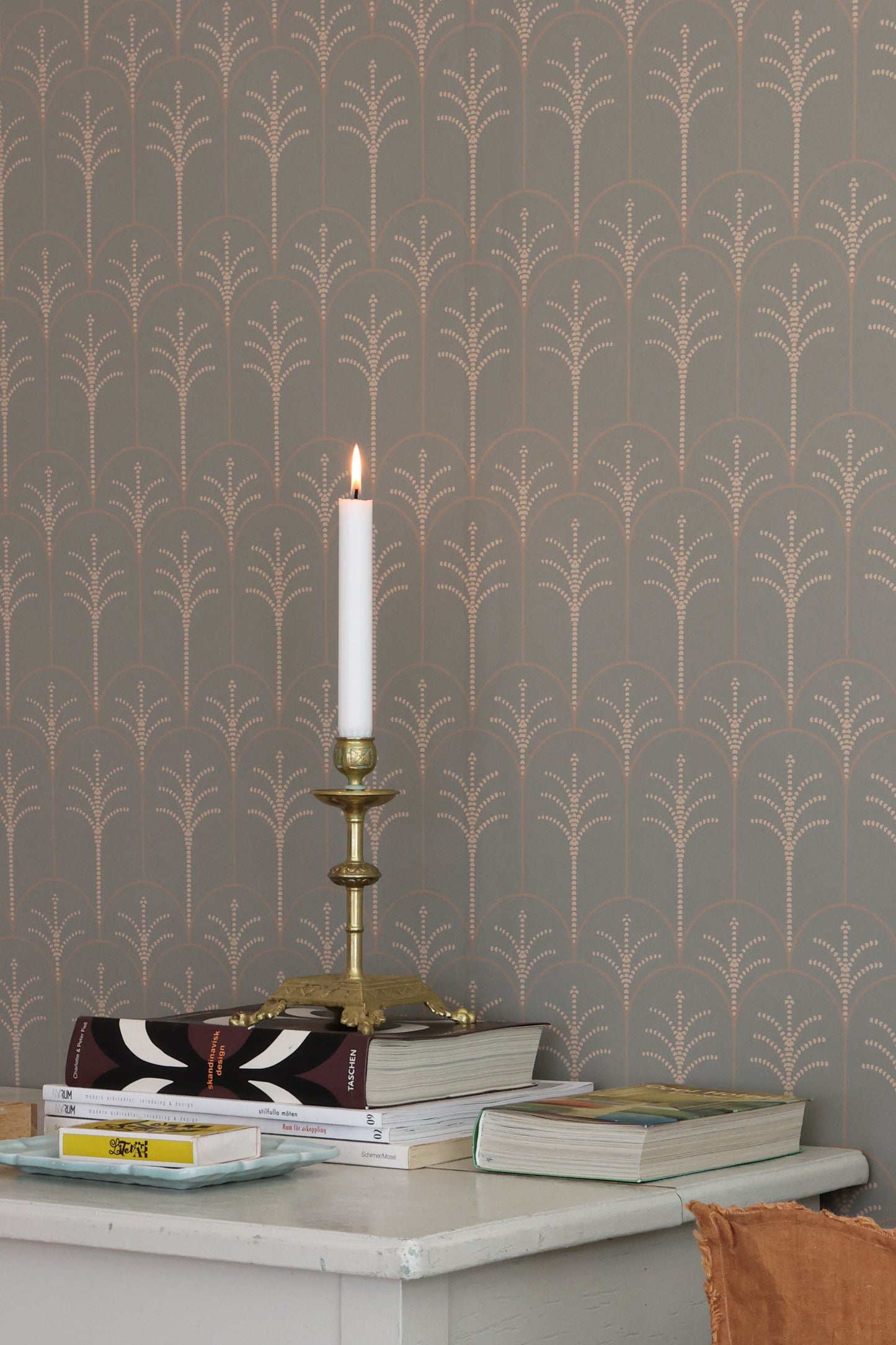 Lolo Mizzle Wallpaper - Bay Tree Green