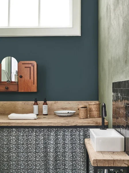 Pigments Wallpaper - Bleu Petrole