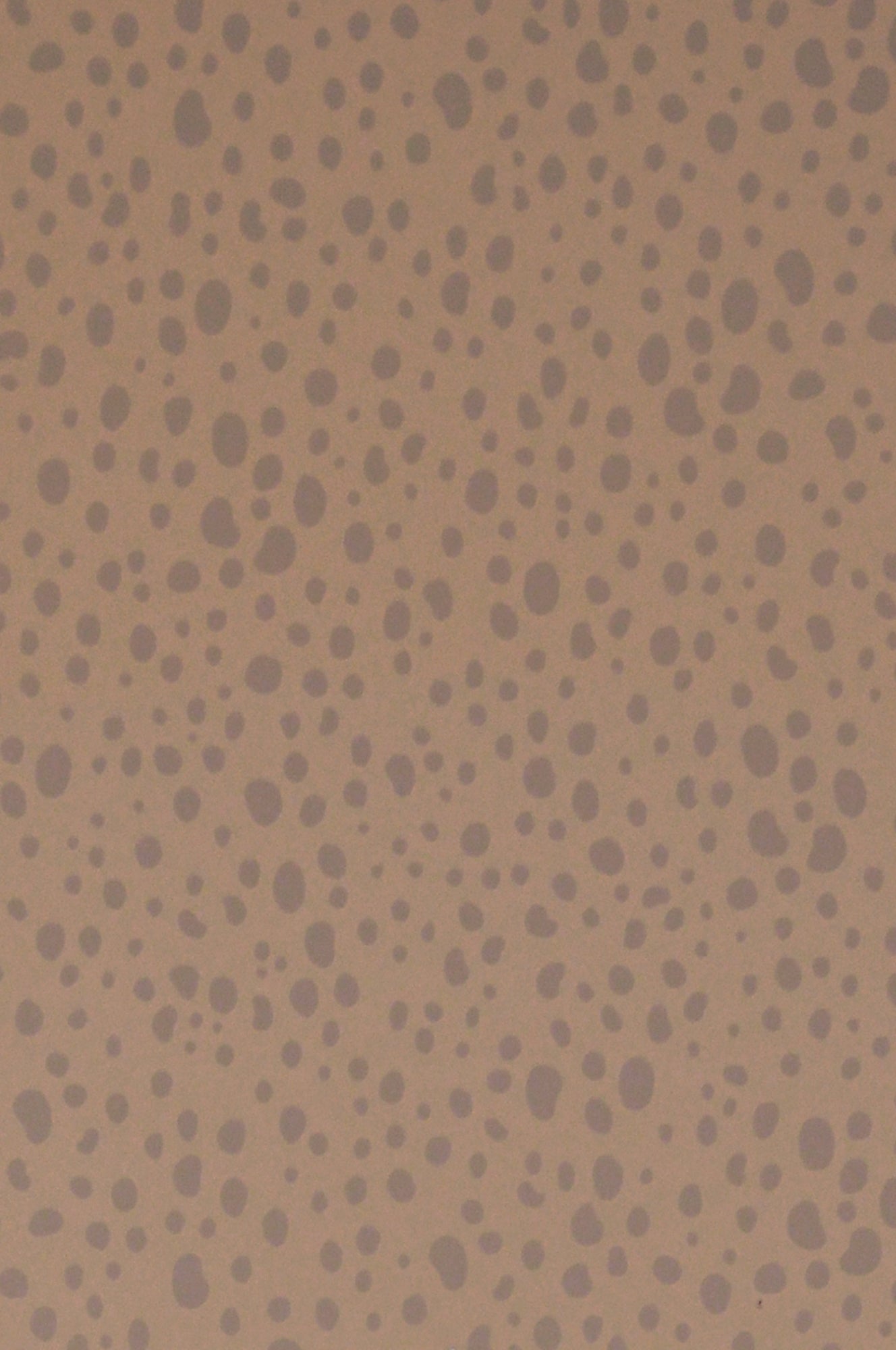 Sample - Animal Print Wallpaper - Soft Brown