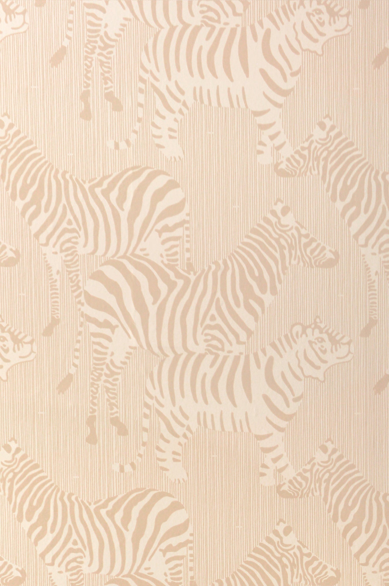 Sample - Safari Wallpaper - Dusty Beige