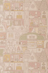 Dollhouse Wallpaper - Sunny Pink