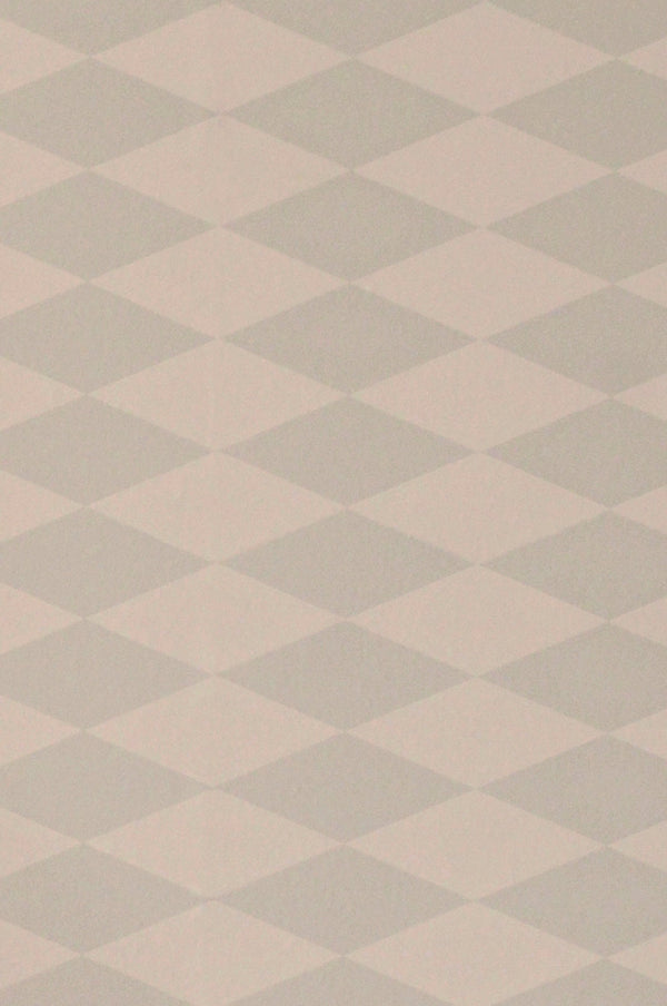 Sample - Copenhagen Geometric Wallpaper - Beige Green