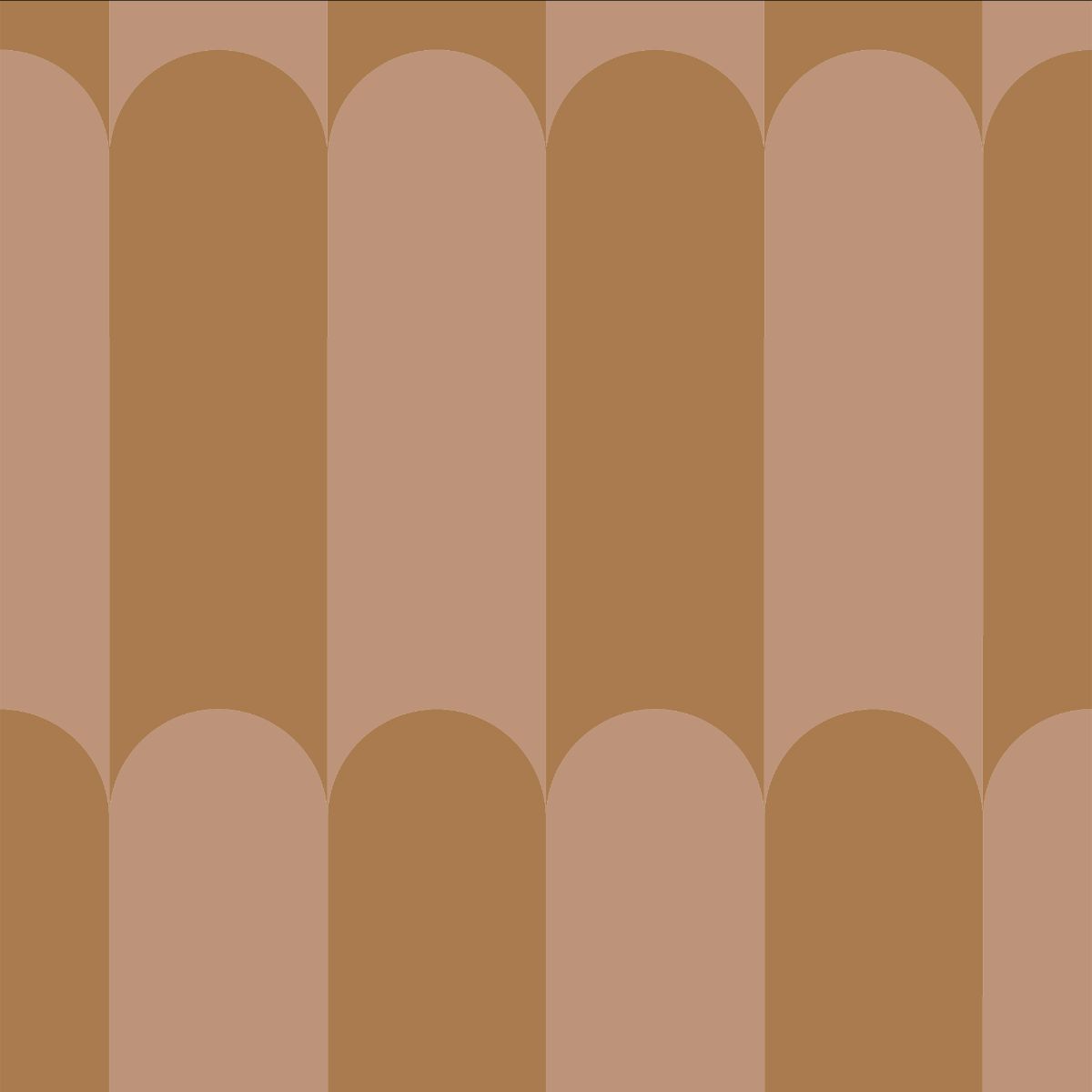 Design NO. 1 Wallpaper - Discontinuing - Burnt Orange - LAST 2 ROLLS