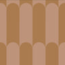Design NO. 1 Wallpaper - Discontinuing - Burnt Orange - LAST 2 ROLLS