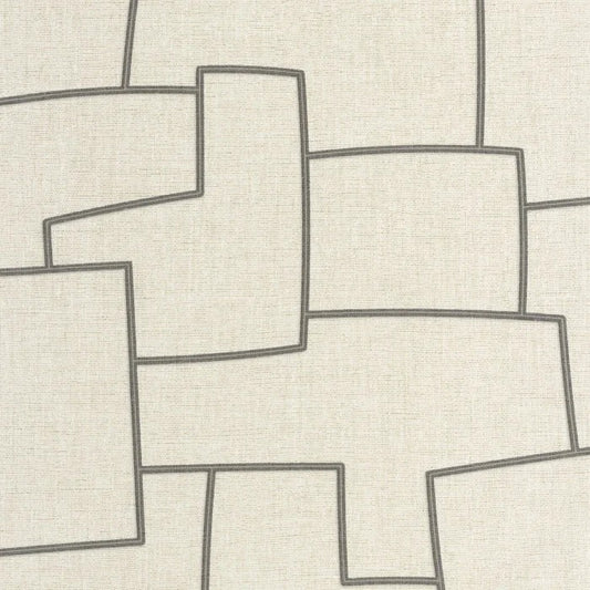Inca Textured Wallpaper – Grege/Noir