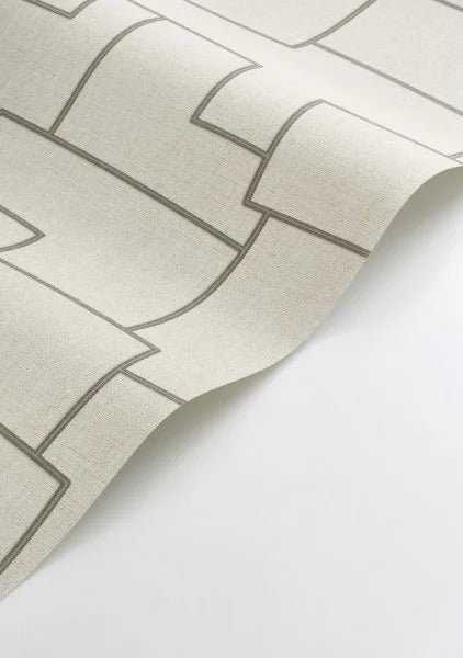 Inca Textured Wallpaper – Grege/Noir