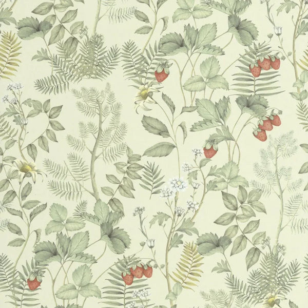Sample - Strawberry Fields Wallpaper - Amande