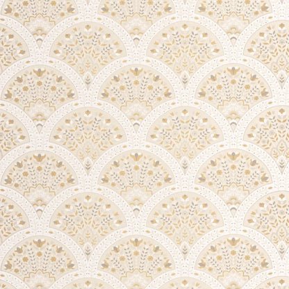 Wallace Wallpaper - Beige Creme