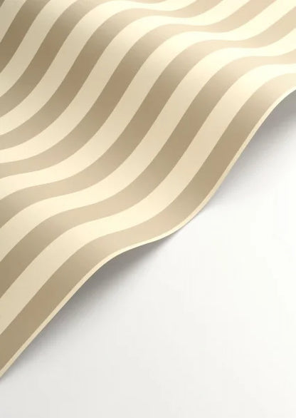 Elizabeth Stripes Wallpaper - Beige Cream