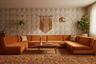 Tranquilo - Retro Geometric Wallpaper - Taupe/Grey- Last 14 Rolls