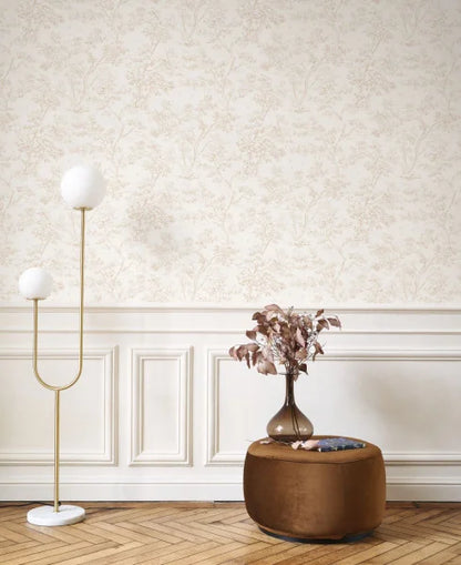 Arbre - Magical Forest Wallpaper - Beige